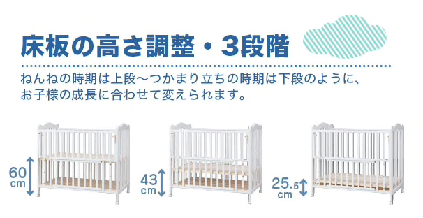 ニトリベビーベッド