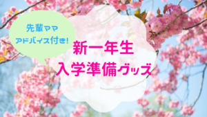 【新一年生の入学準備】必要なグッズ&文房具！選び方アドバイスつき